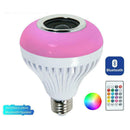E27 LED RGB Wireless Bluetooth Speaker Bulb Light Music New Playing Lamp K6H2