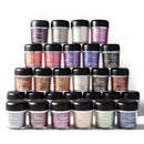 Pudaier Glitter Eyeshadow Powder Pigments Eye Shadow Easy to Wear Waterproo F3C9