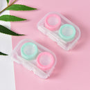 Colorful`Transparent Portable Contact Lens Case Box`Storage Box Holder ContainMO