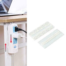 Wall-mounted Socket Holder Fixator Self-adhesive Power Reusable Home Strip H1O1