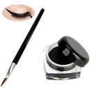 Pro Waterproof Eye Liner Liquid Eyeliner Shadow Gel Makeup Cosmetic+Brush Bl %a