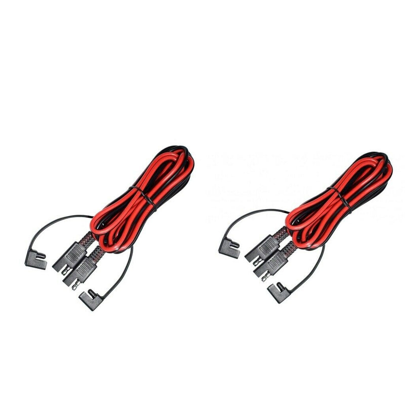 2x 2M Quick Disconnect Connect 2Pin Extension Wire Harness SAE-SAE Connector