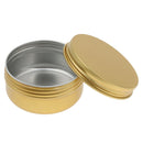 20 Pcs Empty Metal Tin Jars Round Tin Containers with Screw Lid, Leakproof, for