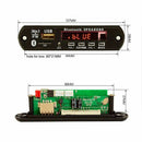 1Set 7-12V Car Bluetooth MP3 Decoder Board Decoding Player Module Support F