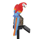Solar Power LED Parrot Lawn Light Waterproof Garden Landscape Lamp (Red) A