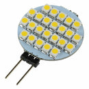 10x G4 SMD 24 LED Cabinet Marine Camper Car Bulb Lamp 12V Warm White Light