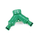 Quick Coupling Drip Irrigation System Adapter 2-way Valve Connector G3 / 4 "