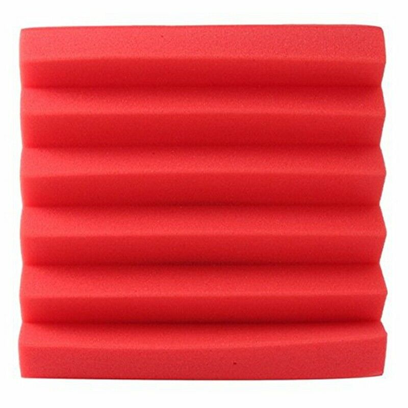 30X30X5Cm Soundproof Sponge,Six Slots Acoustic Foam Panel Stop Absorption S