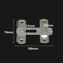2 Sets Latch Entrance Long Lever Door Bolt Latch Slide Catch Lock Safe Sta ZGB