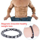 Black Magnetic Bracelet Beads Hematite Stone Health Care Bangle Jewel Kw