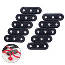 10 Camping Canopy Tarp Guy line Bent Runners Tent Clips Lock Rope Tensioners  JR