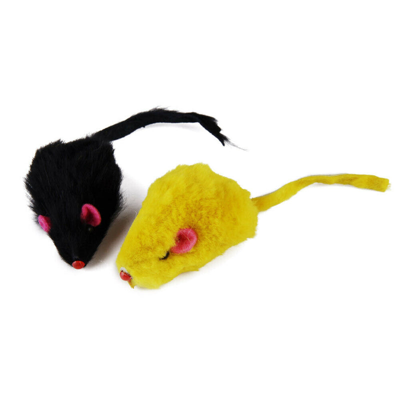 Fashion New Lovely Bright Coloured Little Funny Cute Mouse Toys For Pets A
