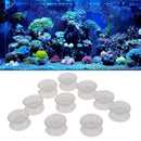 10x Double Sided Suction Cup Sucker Pad for Glass Plastic Clear SuckerJC3C