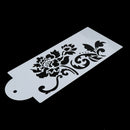 4pcs Cake Stencil Flower & Leaf Cake Decorating Tools Fondant Molds