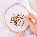 10 Pieces Round Wooden Embroidery Hoops Frame Set, 5 Pieces 4 inch and 5 Pi K3W2