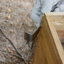 Stainless Steel Polished Bee Hive Hook Scraper Beekeeping Equipments Pry To G8T2