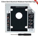9.5mm SATA 2nd HDD SSD Hard Drive Caddy Universal CD/DVD-ROM Optical Bay Adapter