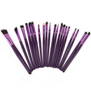 20pcs Makeup Brushes Set Foundation Facial Blusher Brush Makeup Tools