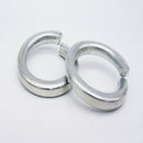 M2.5 304 Stainless Steel Split Lock Spring Washers Screw Spacer 100pcs O4X8