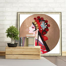 5D DIY Full Drill Special Shaped Diamond Painting Ancient Girl Rhinestone