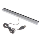 Wii Sensor Bar Wired Receivers IR Signal Ray USB Plug Replacement for NFJ Gw