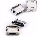 20 Pcs Micro USB Type B Female 5 pin SMT Placement SMT DIP Socket Connectors