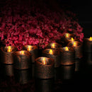 Candles Small Battery Operated Votive Candles Flickering Amber - Mini Size