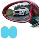 2X Car Rearview Mirror Glass Film Waterproof Anti-Fog Window Membrane