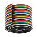 1M 40pin Wire Flat Color Rainbow Ribbon Cable Wire Durable Copper 1.17MM