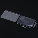 2pcs card magnifier multi tools pocket reading survival  camping travel kits  Z