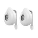 2PACK, LED Toilet 8 Colors Bathroom Night Light Motion Activated Seat Sensor
