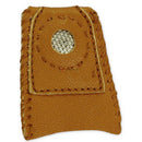 Synthetic Leather Thimble With Metal Tip For Sewing Embroidery Quilting Fadã€ ME