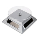 Solar Showcase 360 Turntable Rotating Jewelry Watch Ring Display Stand 037 A