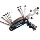 15 in 1 Multi-Function Road Bike Bycicle Cycling Stainless steel Repair Tool Kit