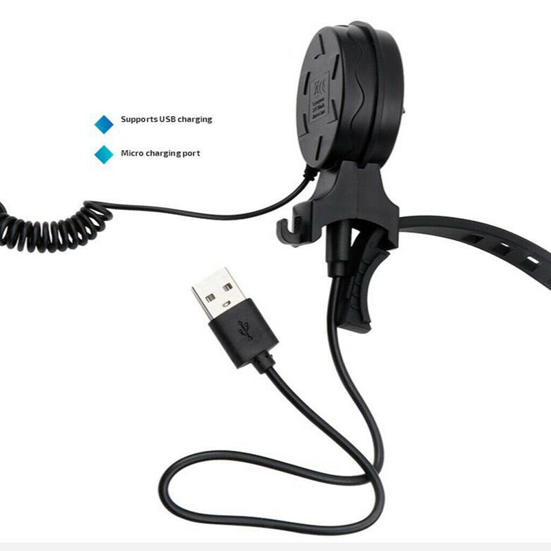 Waterproof Cycling USB Electric Bicycle Horn Bike Handlebar Ring Bell Alarm for