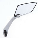Motorcycle Mirrors Larger Rearview Side Mirror 8mm/10mm for Yamaha LY149QMG
