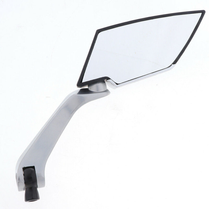 Motorcycle Mirrors Larger Rearview Side Mirror 8mm/10mm for Yamaha LY149QMG