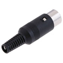 Din plug 13 pin male inline audio adapter connector for atari st kenwood icom OZ