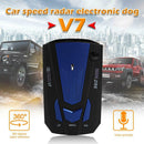 V7 Car Radar Detector English Russian Auto Speed Voice Alert Warning Control