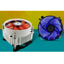 Hydraulic CPU Cooler Fans 9cm Heatsink Radiator for Intel, LGA 775/1150/1151 Red