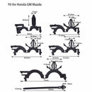 66 Pcs car Wire Harness Routing Clip for Replacement Parts for GM MazdaSEAU
