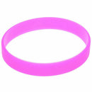 Fashion Silicone Rubber Elasticity Wristband Wrist Band Cuff Bracelet Bangl