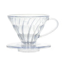 Coffee Filter Holder Stand With 40pcs Paper Cones Pour Over Dripper 1- 2 Cup