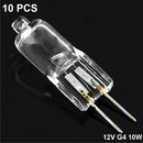 Lot 10pcs G4 10W Halogen Dimmable Capsule Bulb Replace Light Lamps AC 12V AU