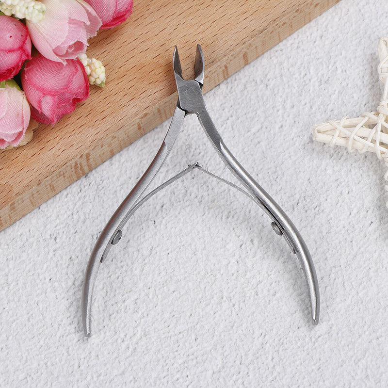 Nail art cuticle nipper cutter clipper manicure pedicure stainless steel tool Cy
