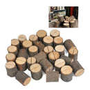 Natural Wood Table Numbers Holder Wood Place Card Holder Party Wedding Tabl