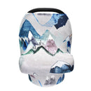 Nursing Cover Car Seat Canopy Baby Breastfeeding Cover Car Seat Covers Blue