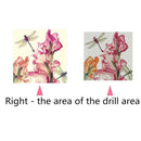 5D DIY Full Drill Diamond Painting Flower Cross Stitch Embroidery Mosaic