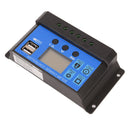 12V/24V Solar Panel Battery Regulator Charge Controller 20A PWM LCD Display  Z