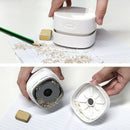 Desktop Vacuum Cleaner, Rechargeable Battery Operated, Portable Cordless Mi
